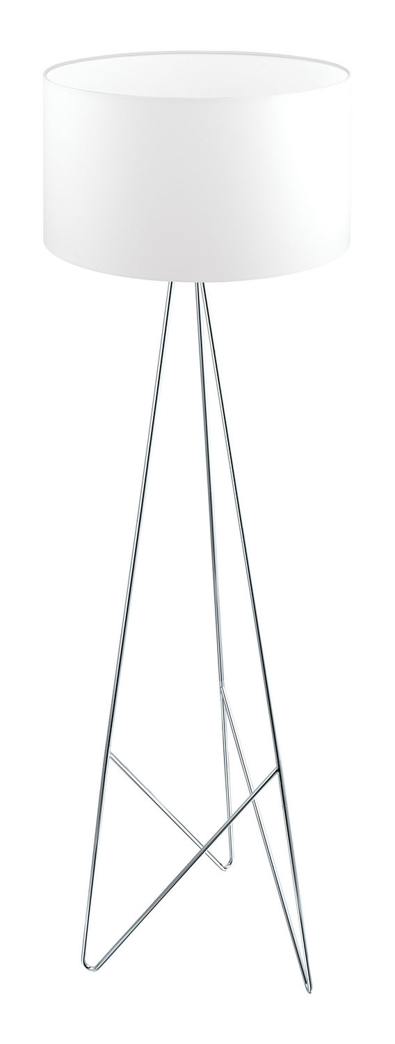 Camporale LED Floor Lamp in Chrome - available from The Lighting Shoppe, trusted by Canadian homeowners