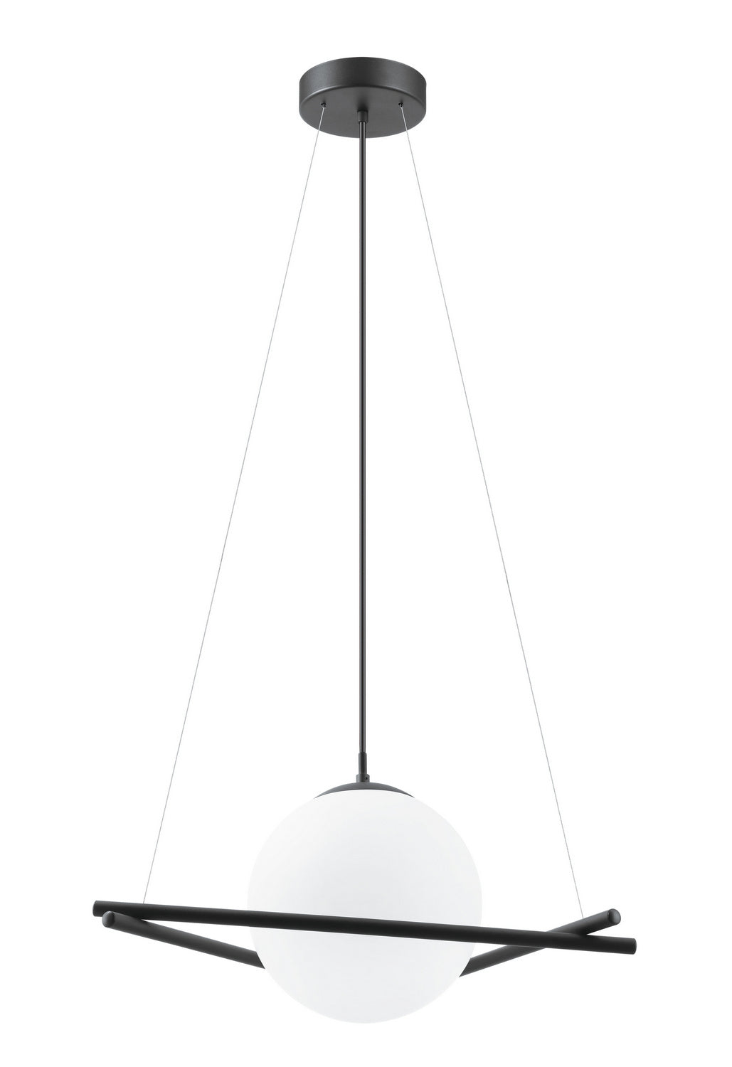 Salvezinas One Light Suspension in Black - available from The Lighting Shoppe, trusted by Canadian homeowners