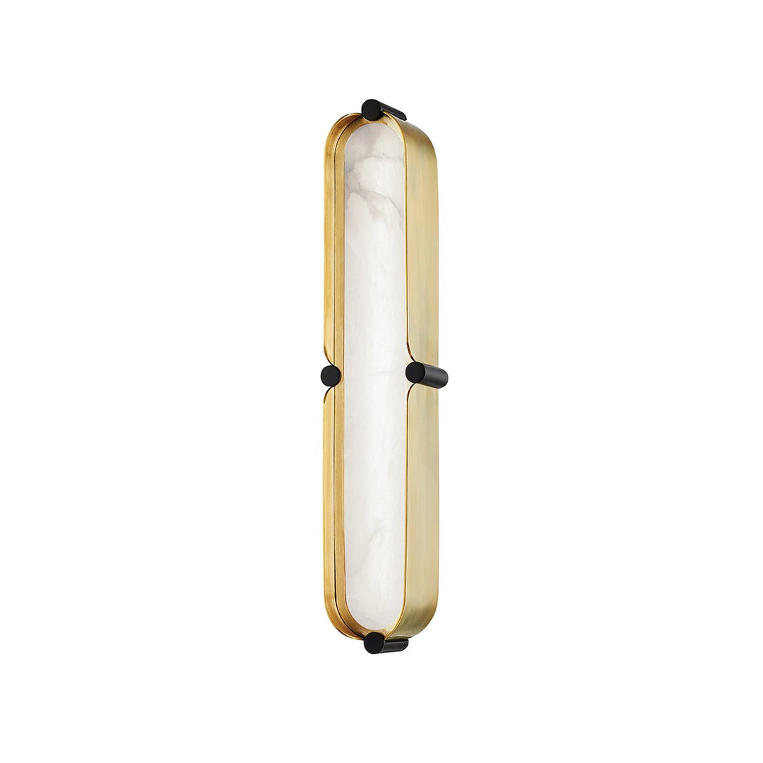 Hudson Valley Canada - 2916-AGB/BK - LED Bath Bracket - Tribeca - Aged Brass