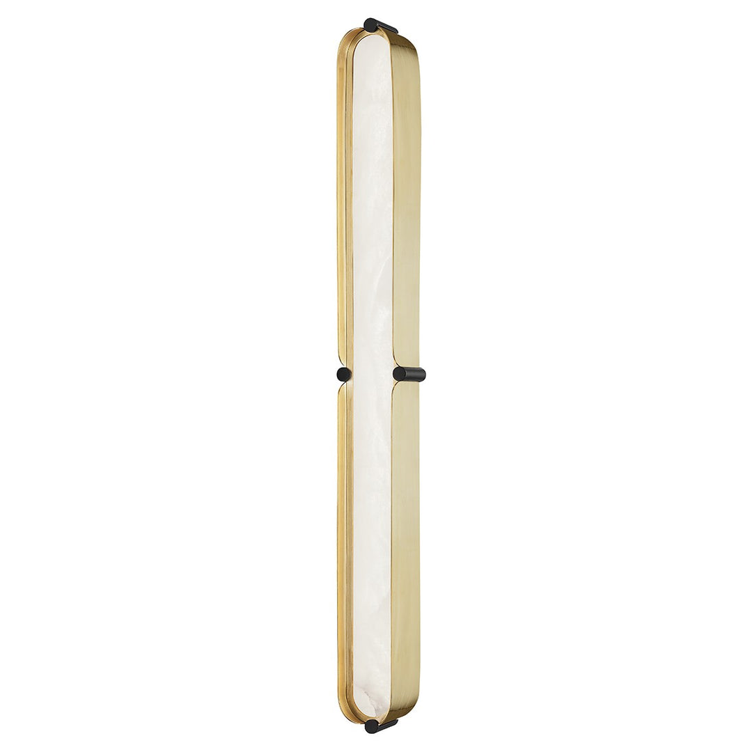 Hudson Valley Canada - 2930-AGB/BK - LED Bath Bracket - Tribeca - Aged Brass