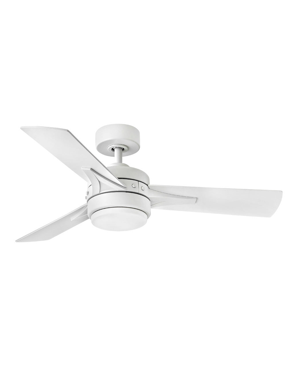 Ventus 44"Ceiling Fan in Matte White - available from The Lighting Shoppe, trusted by Canadian homeowners