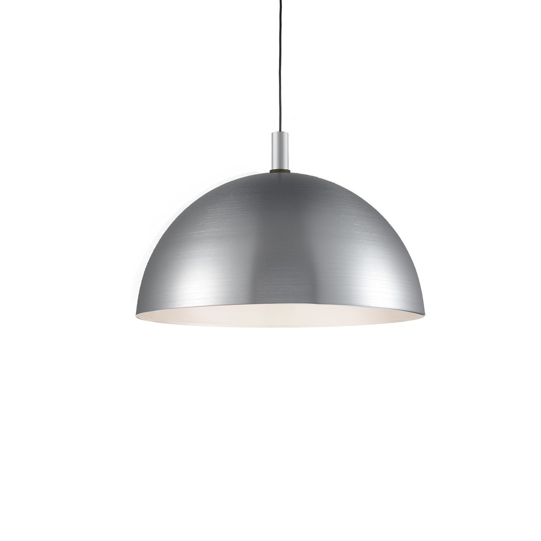Kuzco Canada - 492332-BN/BK - One Light Pendant - Archibald - Brushed Nickel With Black Detail