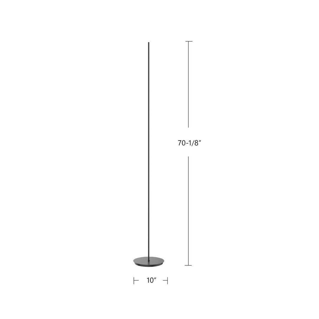 Kuzco Canada - FL46748-BK - LED Floor Lamp - Reeds - Black