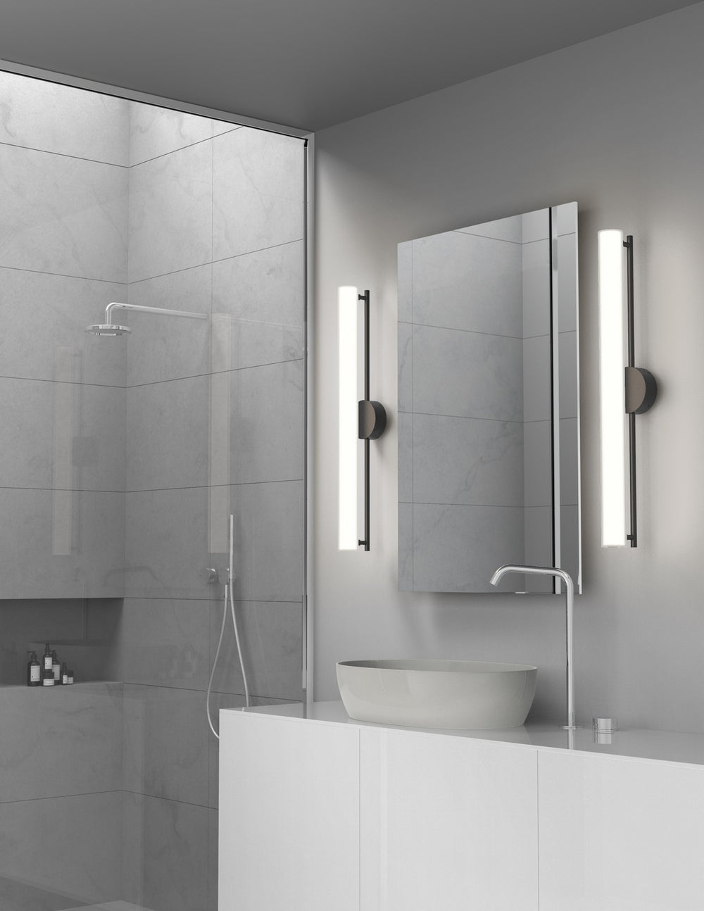 Kuzco Canada - WS70130-BK - LED Wall Sconce - Gramercy - Black