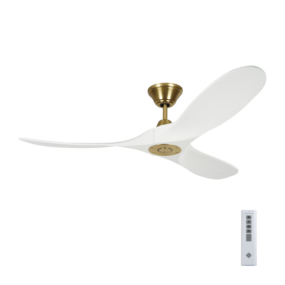 Visual Comfort Fan Canada - 3MAVR52RZWBBS - 52"Ceiling Fan - Maverick - Burnished Brass