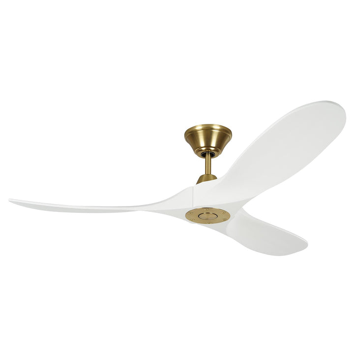 Maverick 52"Ceiling Fan in Burnished Brass - available from The Lighting Shoppe, trusted by Canadian homeowners