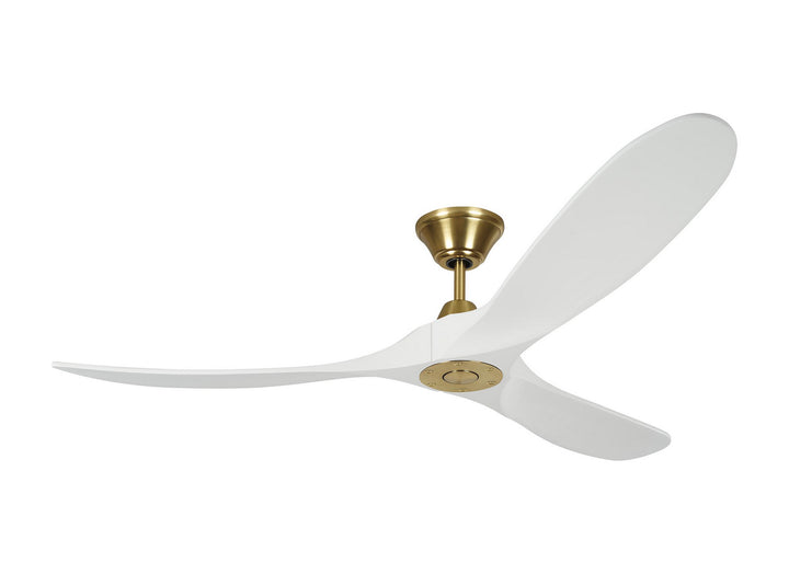 Maverick 60"Ceiling Fan in Burnished Brass - available from The Lighting Shoppe, trusted by Canadian homeowners