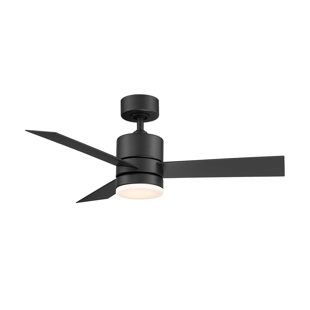 Axis 44"Ceiling Fan in Matte Black - available from The Lighting Shoppe, trusted by Canadian homeowners