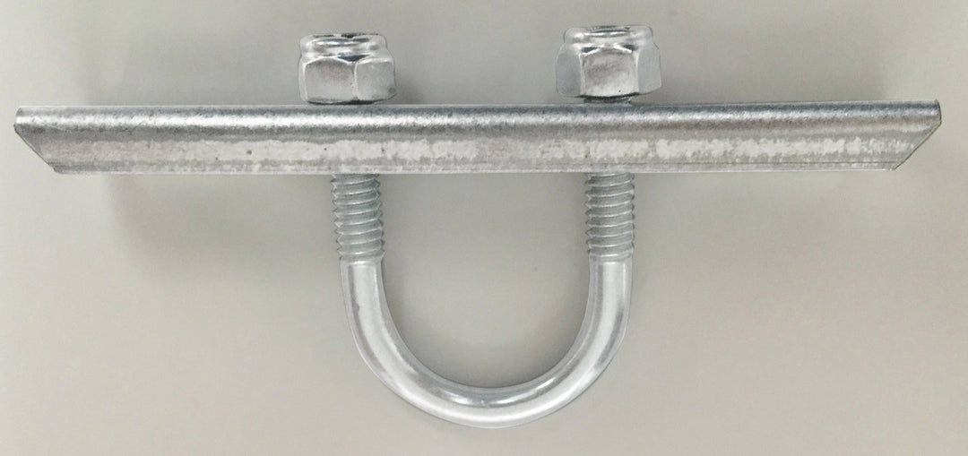 Canarm Canada - R-B-CPUCLAMP - Cp Fan U-Clamp Kit For Junction Box Mounting - Silver Metal