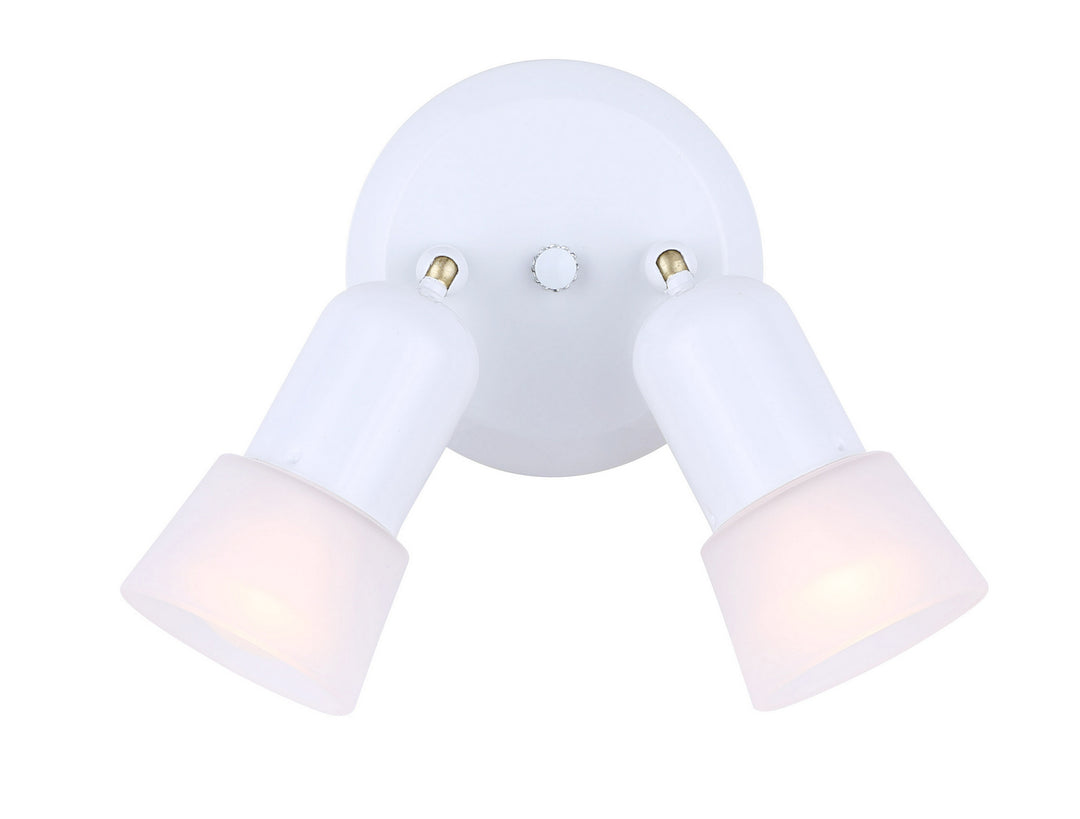 Canarm Canada - ICW5211 - Two Light Ceiling/Wall Mount - Omni - White