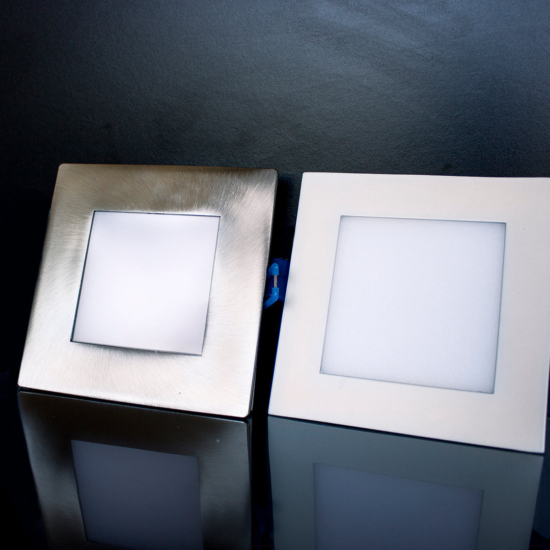 Eurofase Canada - 31488-037 - LED SLIM REC,4IN,12W,SQ,BN - Brushed Nickel