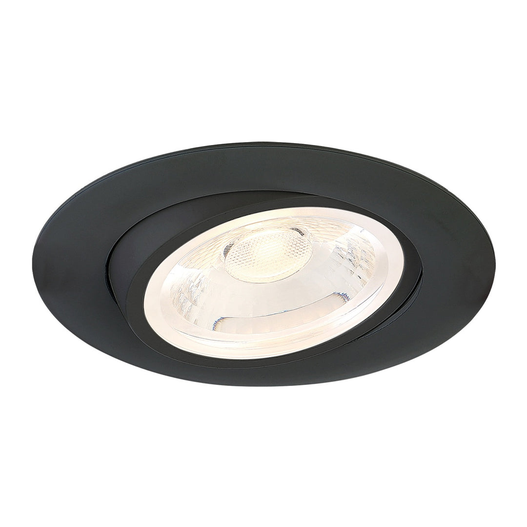 Eurofase Canada - 34896-40-01 - LED REC,4IN,GIMBAL,11W,40K,BLK - 34896-40 - Black