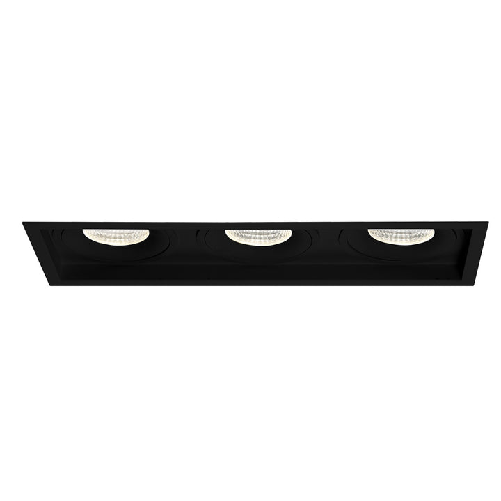 Amigo Three Light Downlight in Black - available from The Lighting Shoppe, trusted by Canadian homeowners