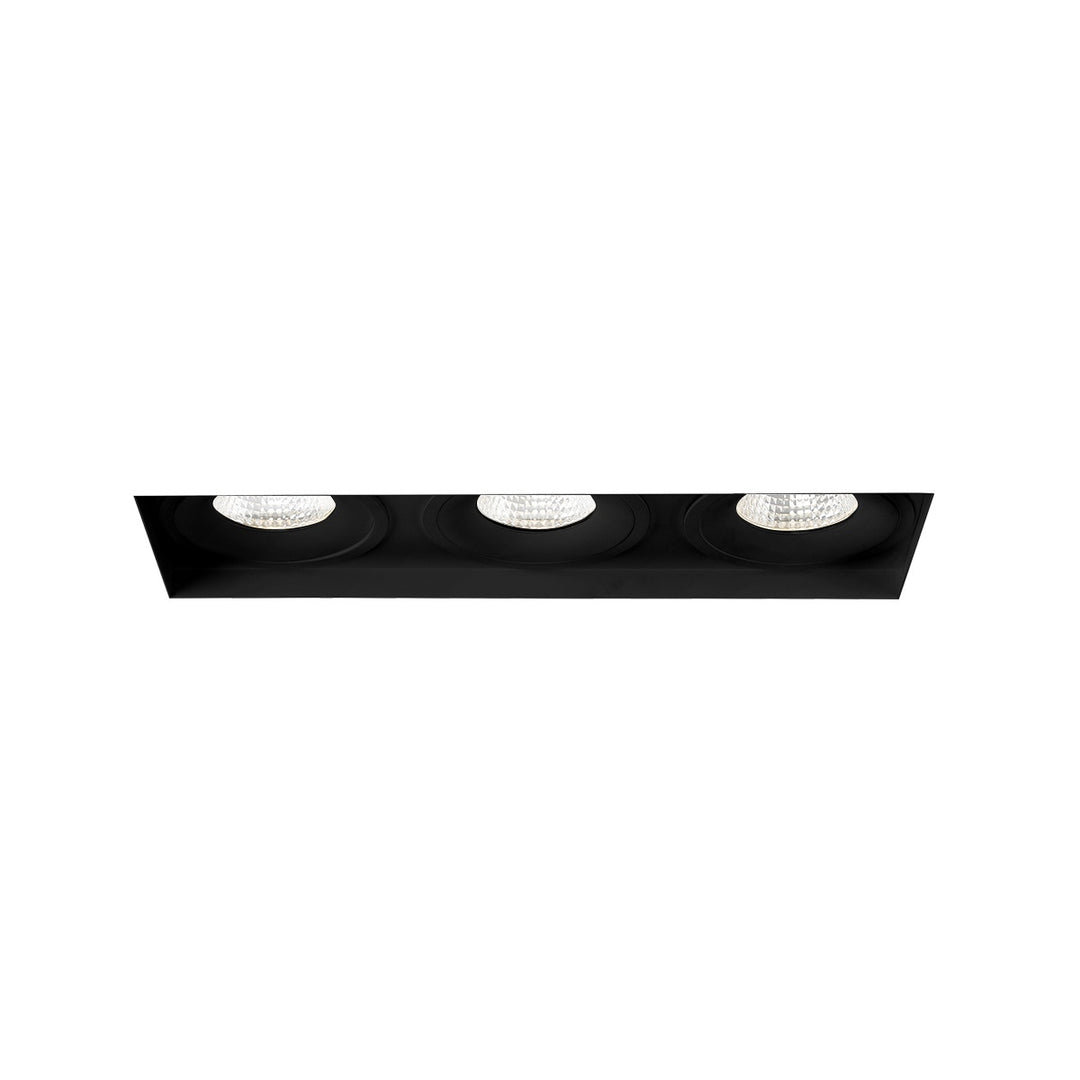 Amigo Three Light Downlight in Black - available from The Lighting Shoppe, trusted by Canadian homeowners