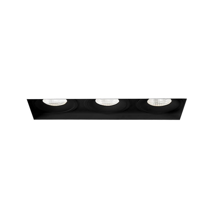 Amigo Three Light Downlight in Black - available from The Lighting Shoppe, trusted by Canadian homeowners