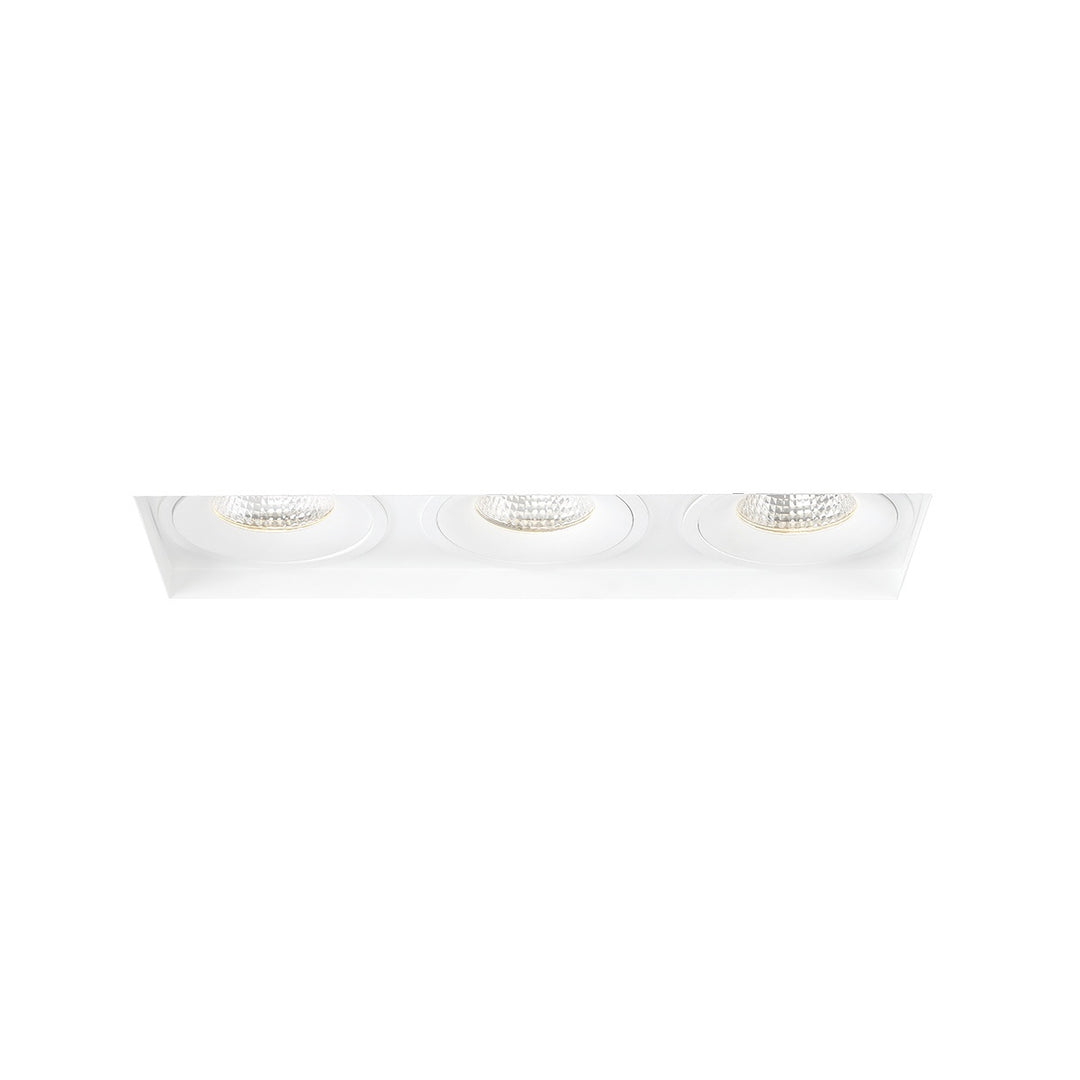 Amigo Three Light Downlight in White - available from The Lighting Shoppe, trusted by Canadian homeowners