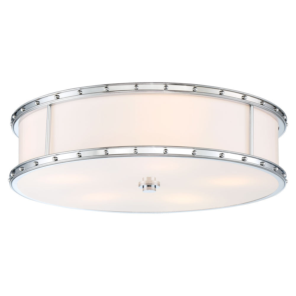 Flush Mount LED Flush Mount in Chrome - available from The Lighting Shoppe, trusted by Canadian homeowners