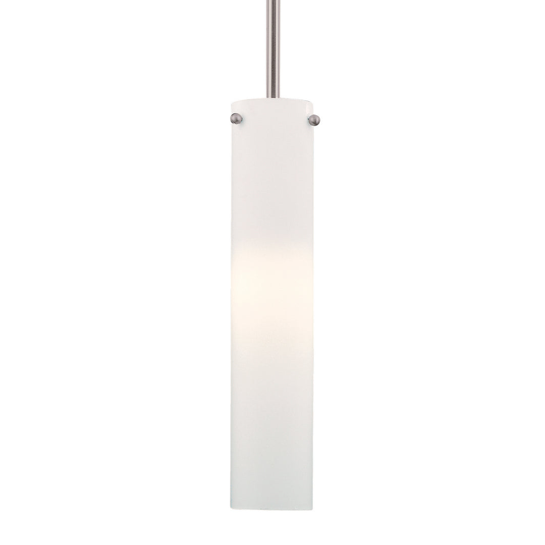 One Light Mini Pendant in Brushed Nickel - available from The Lighting Shoppe, trusted by Canadian homeowners
