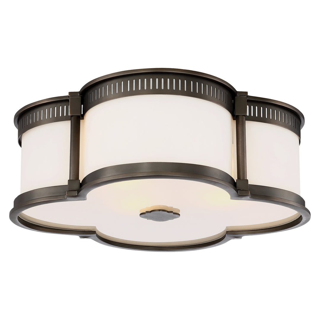 Flush Mount LED Flush Mount in Harvard Court Bronze - available from The Lighting Shoppe, trusted by Canadian homeowners
