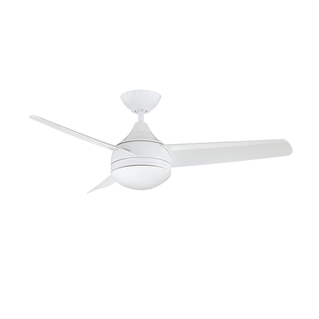 Moderno Led 42"Ceiling Fan in White Kendal Canada