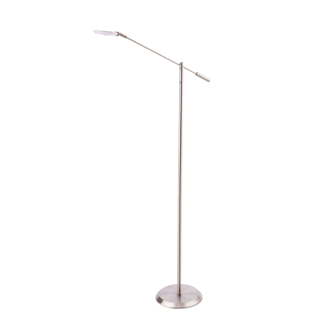 Iggy LED Floor Lamp in Satin Nickel Kendal Canada