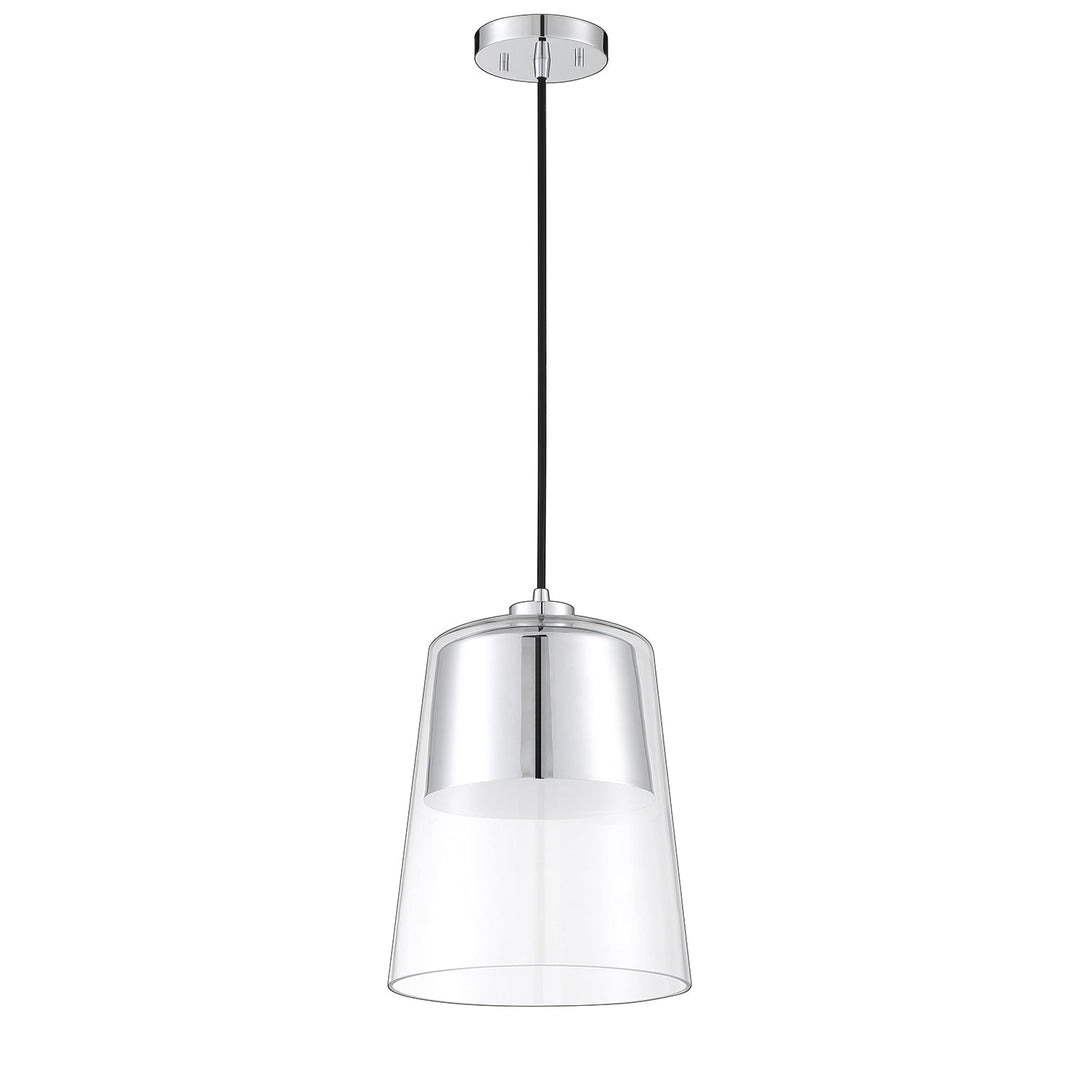 Caladon One Light Pendant in Chrome Kendal Canada