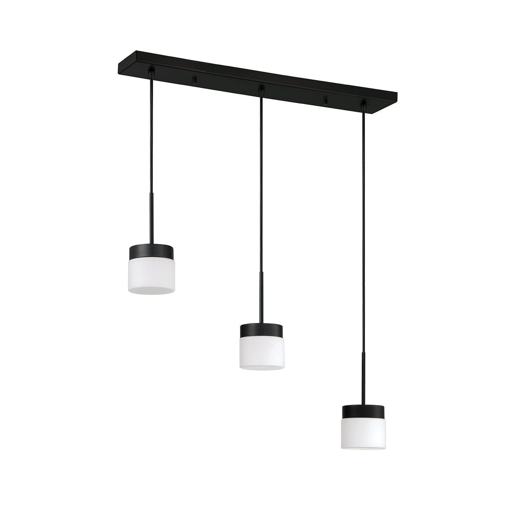 Nuon Three Light Bar in Black Kendal Canada