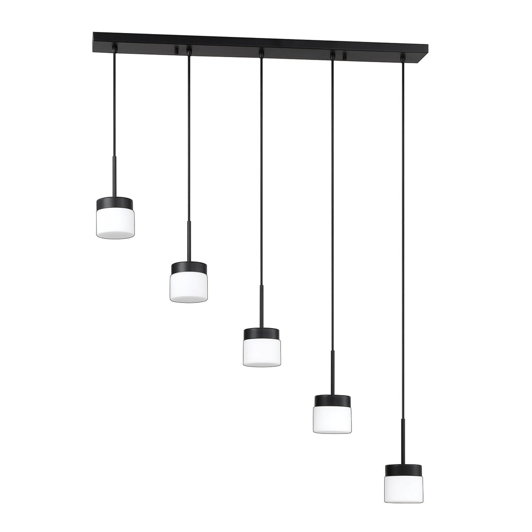 Nuon Five Light Bar in Black Kendal Canada