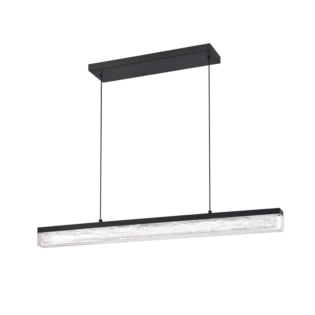 Black Ice LED Pendant in Black Kendal Canada