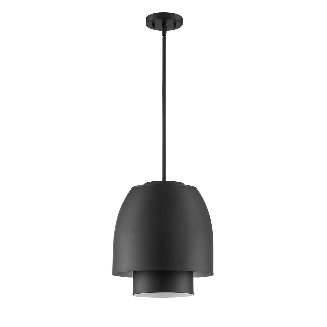Sprizzo One Light Pendant in Black Kendal Canada