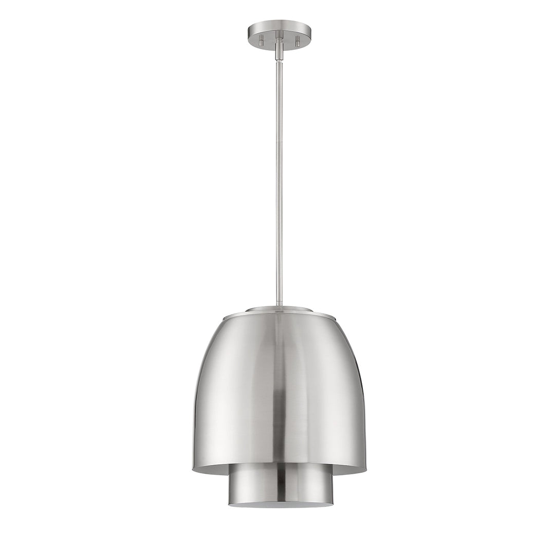 Sprizzo One Light Pendant in Satin Nickel Kendal Canada