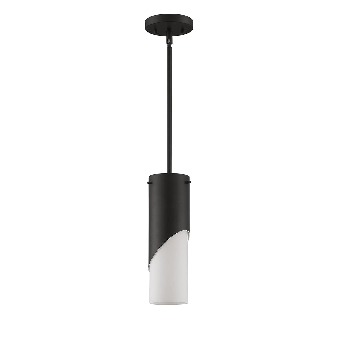 Callisto One Light Pendant in Black Kendal Canada
