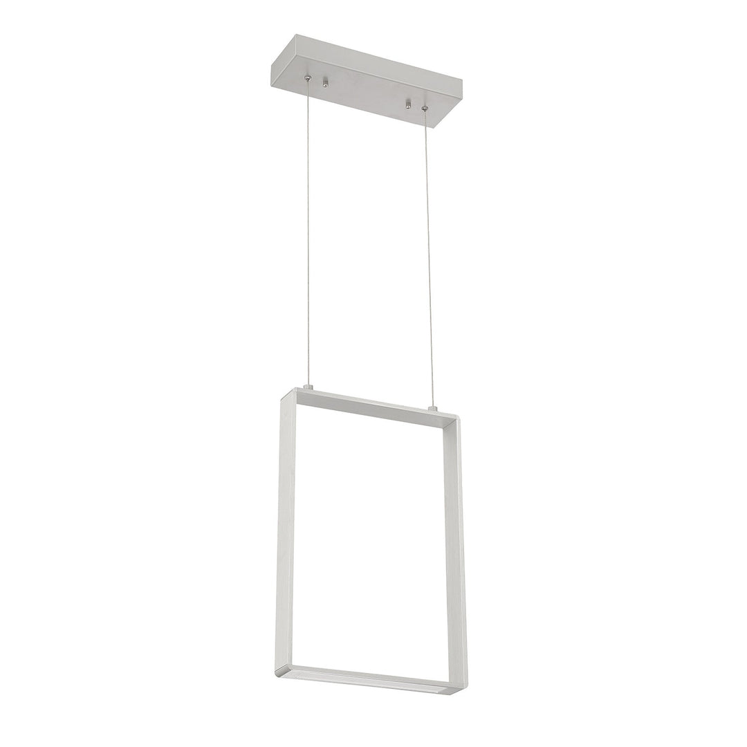 Quadron LED Pendant in Aluminum Kendal Canada