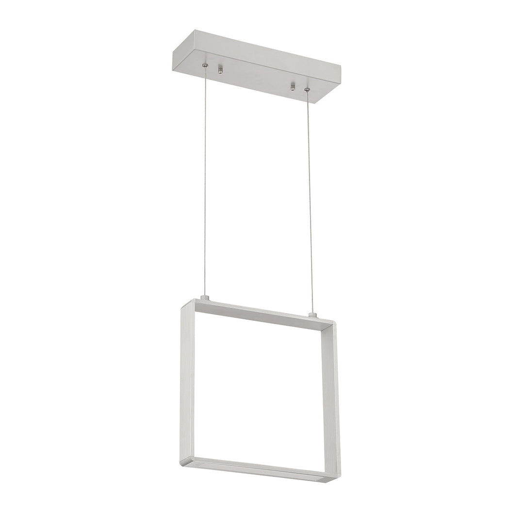Quadron LED Pendant in Aluminum Kendal Canada
