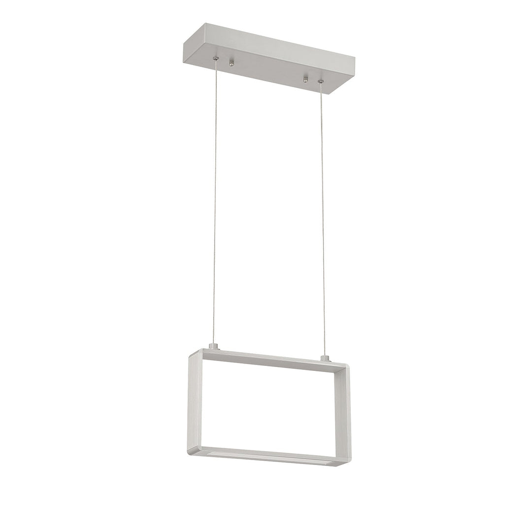 Quadron LED Pendant in Aluminum Kendal Canada