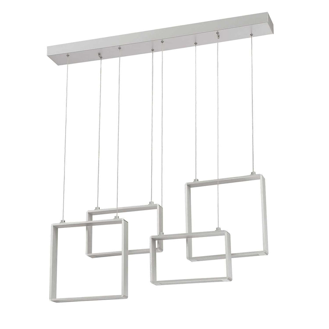 Quadron LED Pendant in Aluminum Kendal Canada