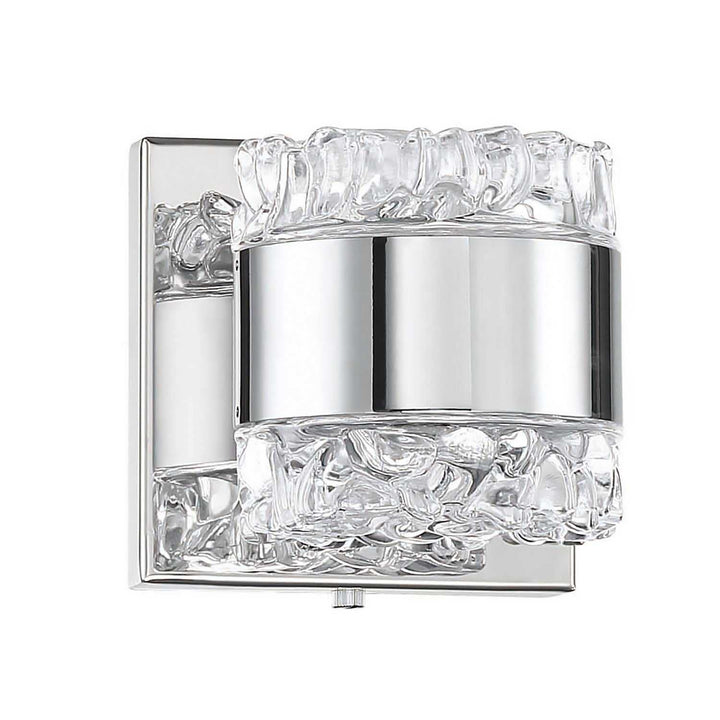 Bazil Four Light Vanity in Chrome Kendal Canada