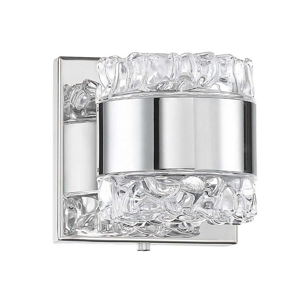 Bazil Five Light Vanity in Chrome Kendal Canada