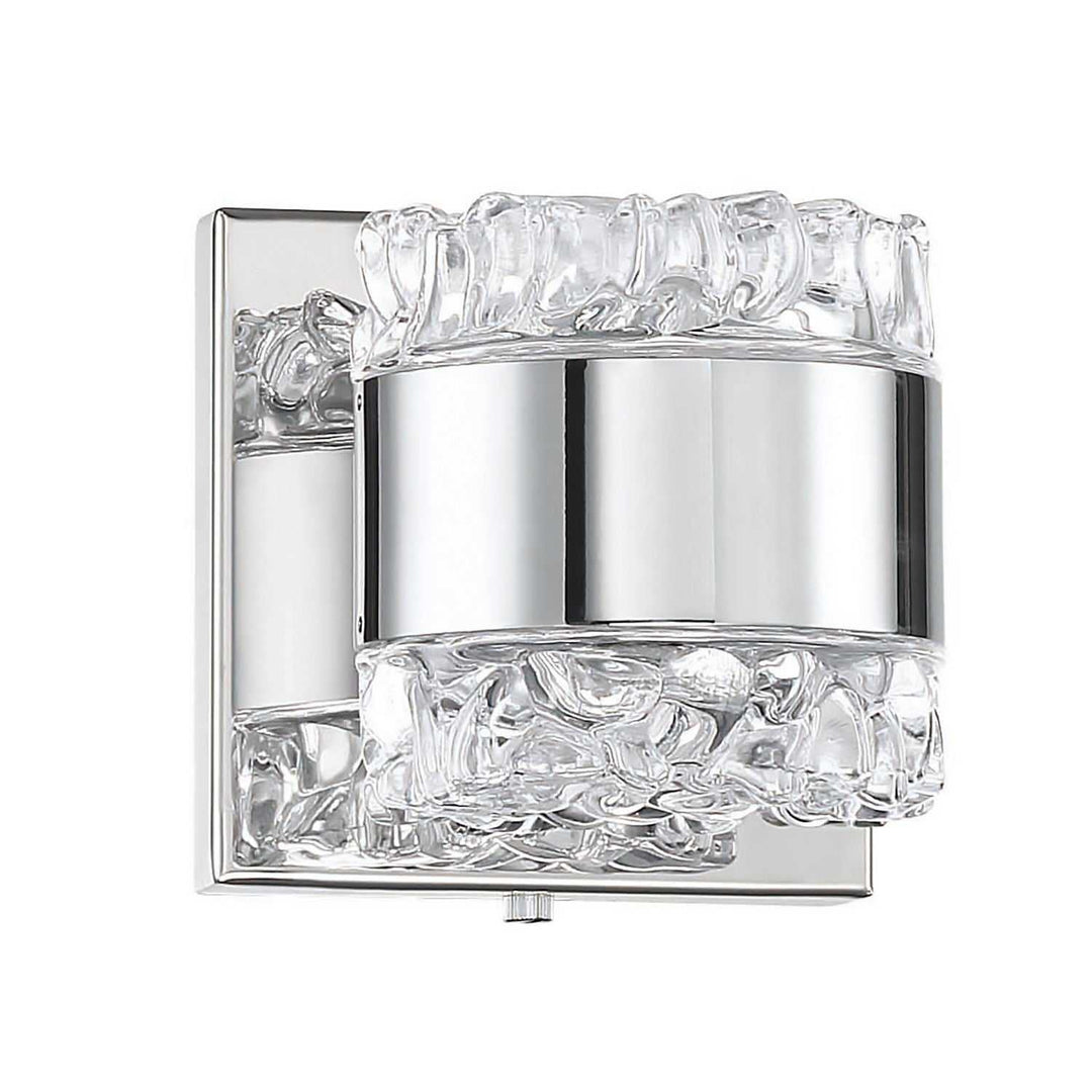 Bazil Five Light Vanity in Chrome Kendal Canada