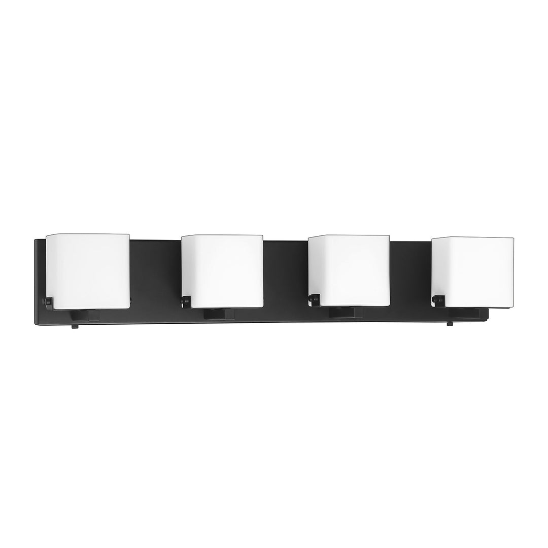 Vega Four Light Vanity in Black Kendal Canada