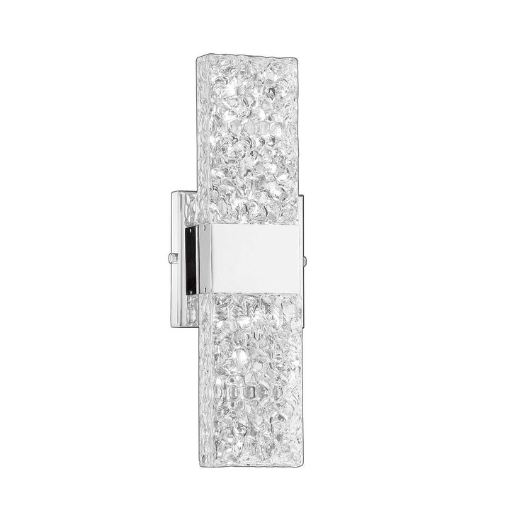 Glacier LED Vanity Light in Chrome Kendal Canada
