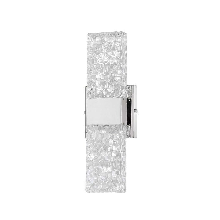 Glacier LED Vanity Light in Chrome Kendal Canada