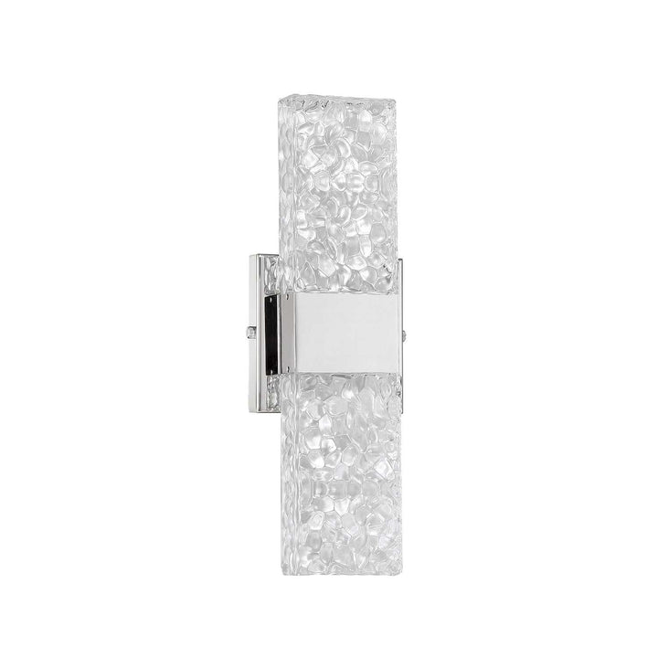 Glacier LED Vanity Light in Chrome Kendal Canada