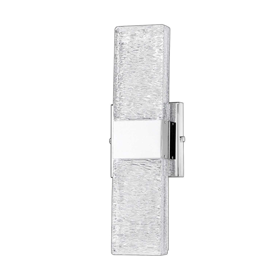 Glacier LED Vanity Light in Chrome Kendal Canada