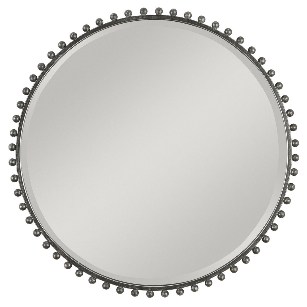Taza Mirror in Black With Silver Highlights - available from The Lighting Shoppe, trusted by Canadian homeowners