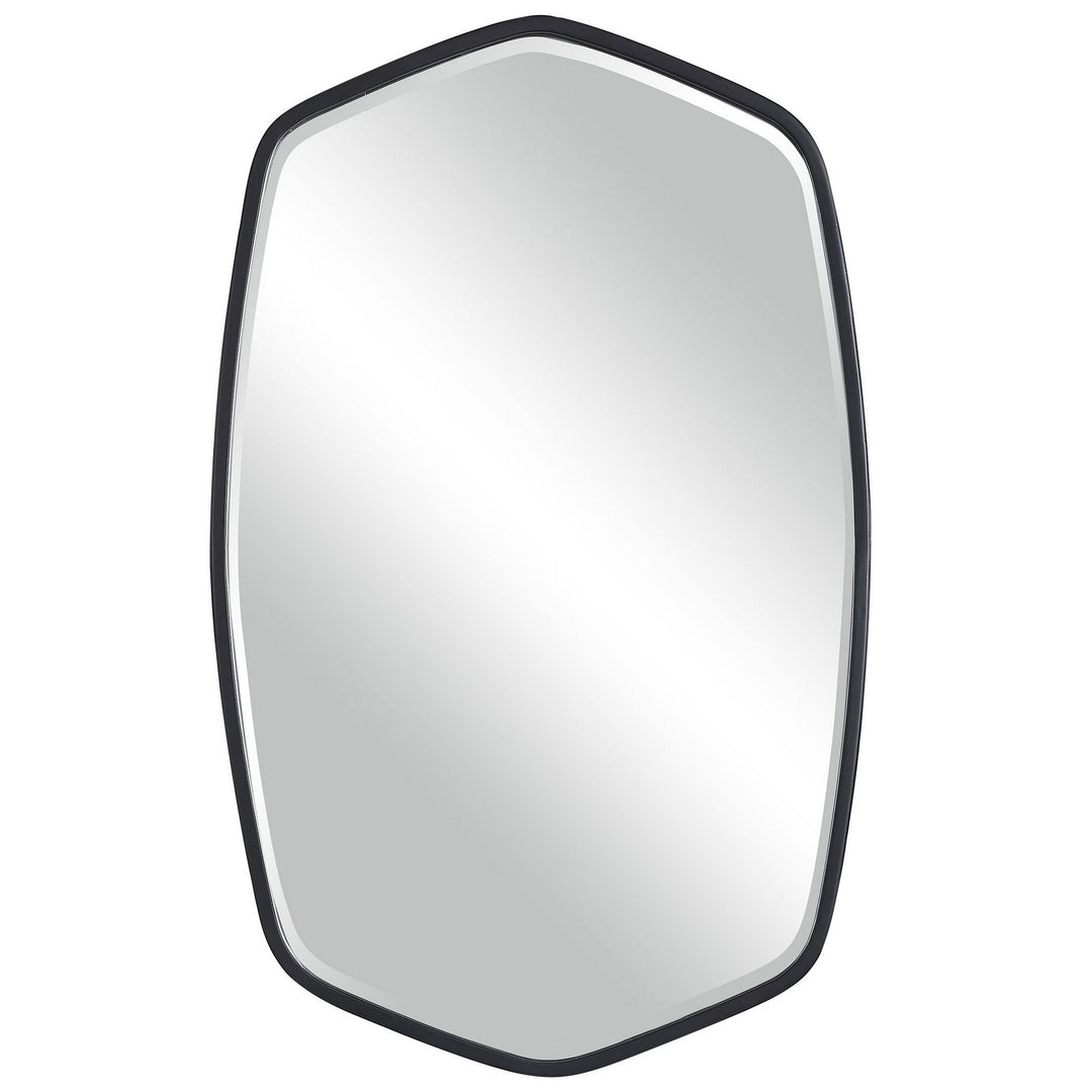 Duronia Mirror in Satin Black - available from The Lighting Shoppe, trusted by Canadian homeowners
