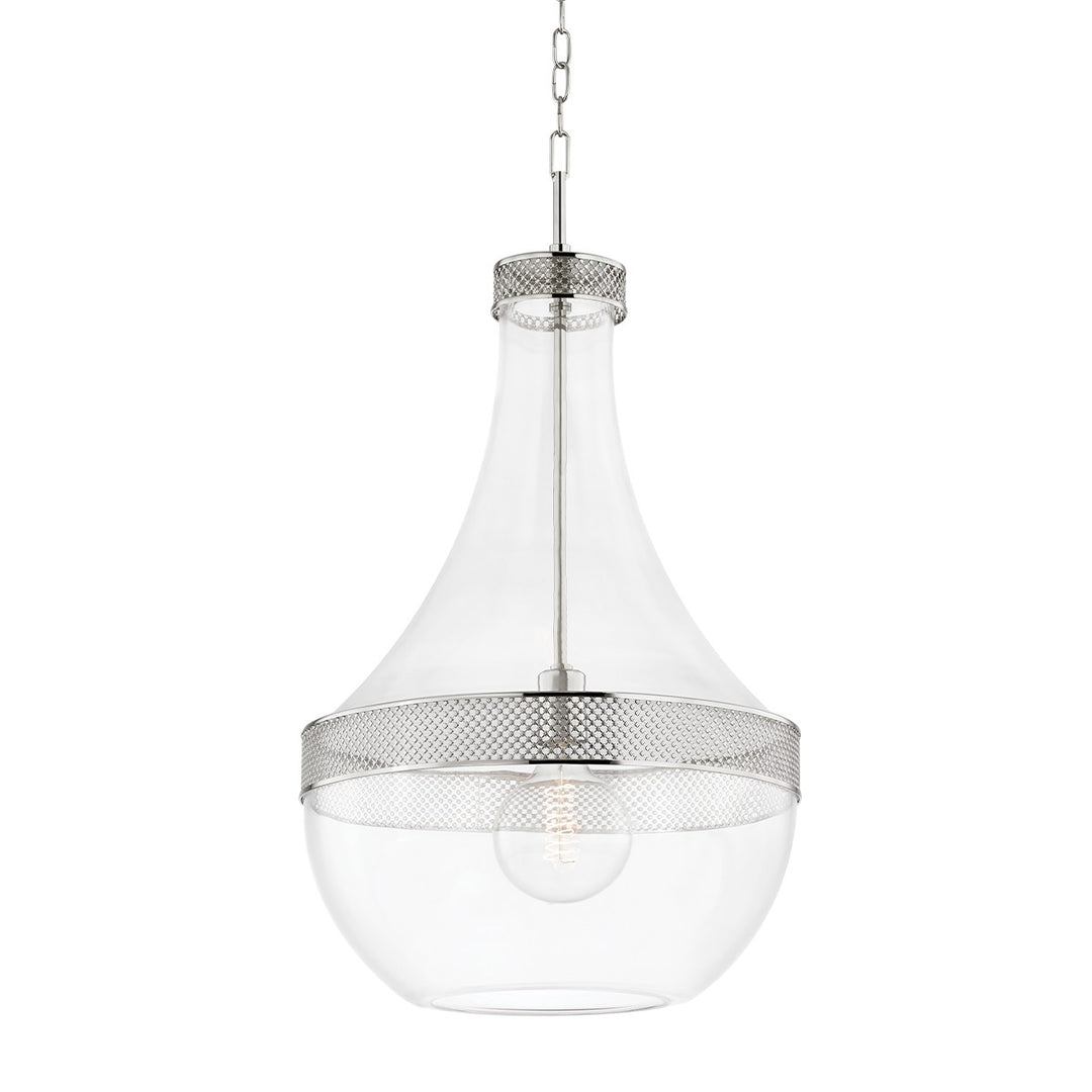 Hudson Valley Canada - 1817-PN - One Light Pendant - Hagen - Polished Nickel