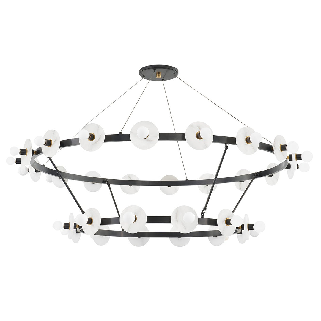 Austen 30 Light Chandelier in Aged Old Bronze - available from The Lighting Shoppe, trusted by Canadian homeowners