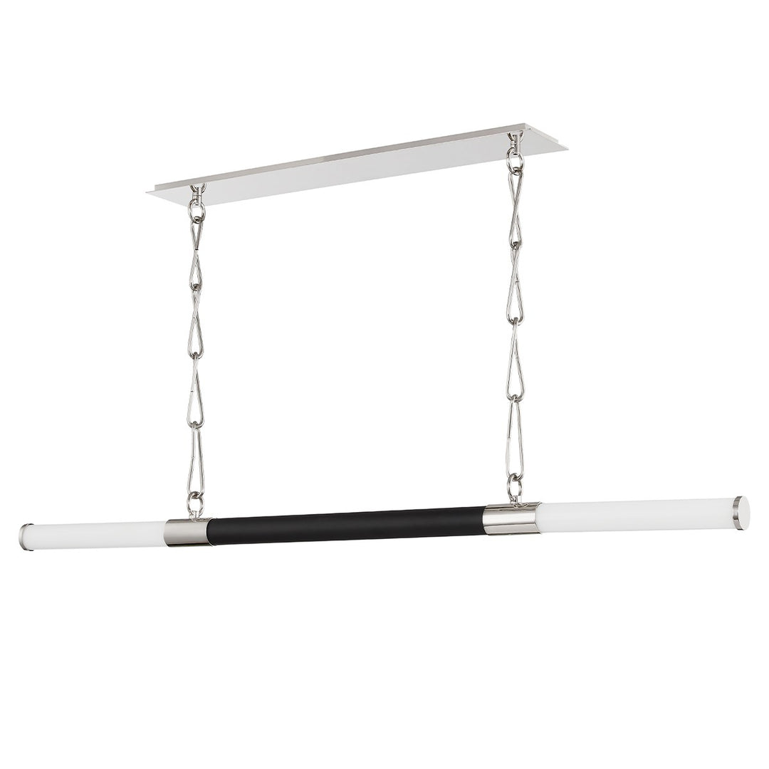 Hudson Valley Canada - 7062-PN/BK - LED Island Pendant - Huntington - Polished Nickel
