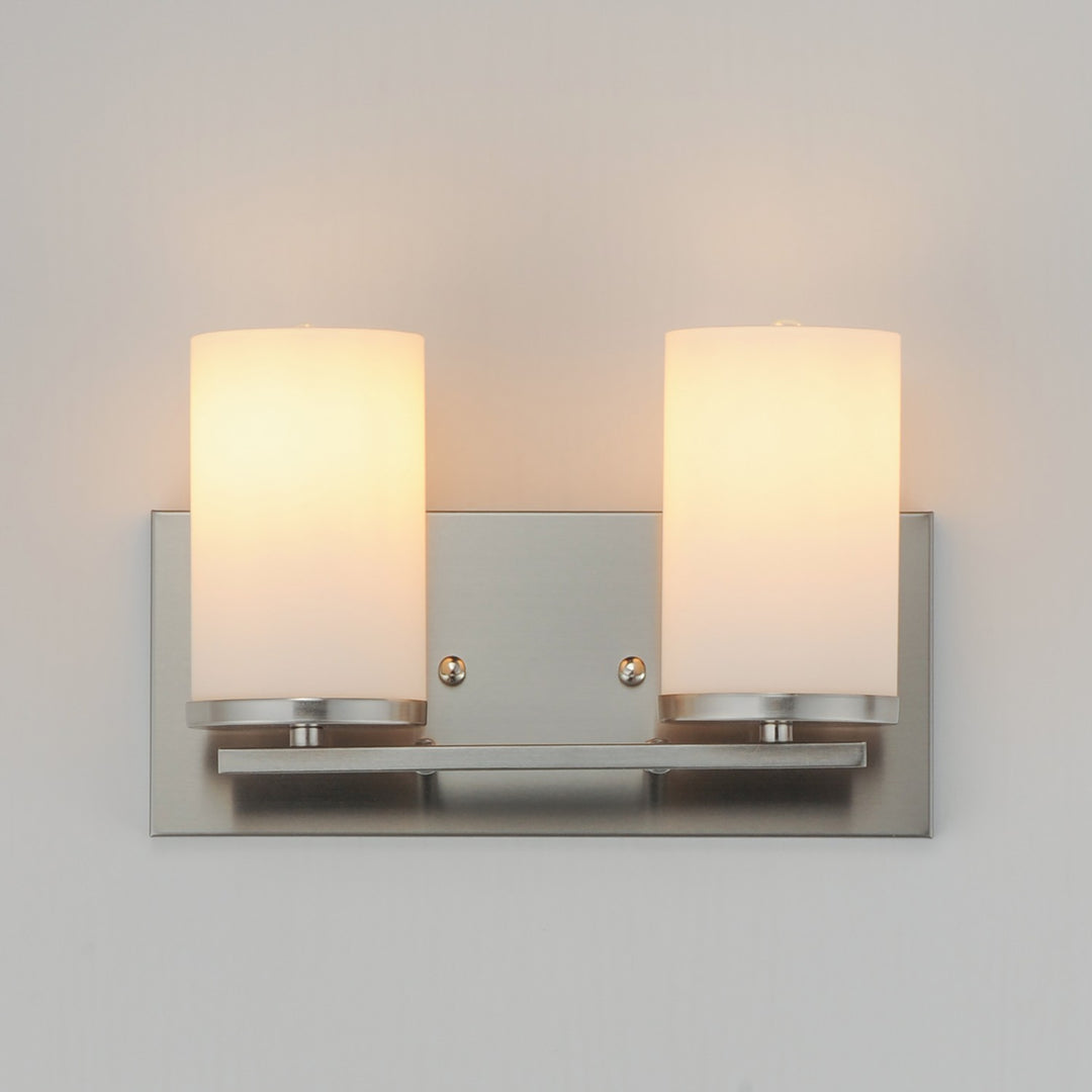 Maxim - 10282SWSN - Two Light Bath Vanity - Lateral - Satin Nickel